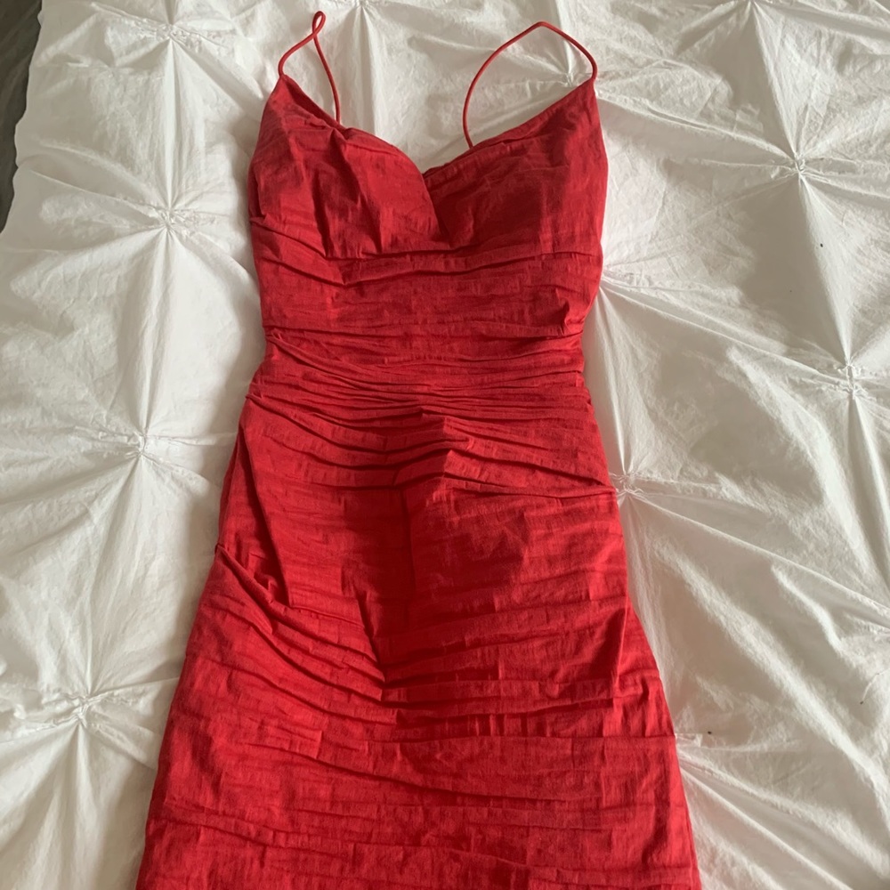 Nicole Miller Ruched Dress